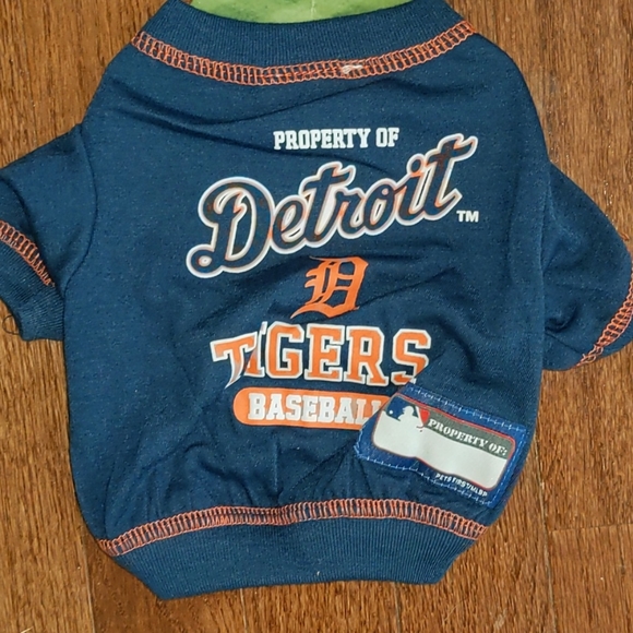 MLB Detroit Tigers Baseball XS Pet Jersey New - Picture 3 of 5